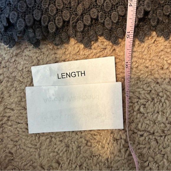 American Eagle | Lace Mini Skirt Dark Gray Women’s Size 0 - Picture 11 of 12